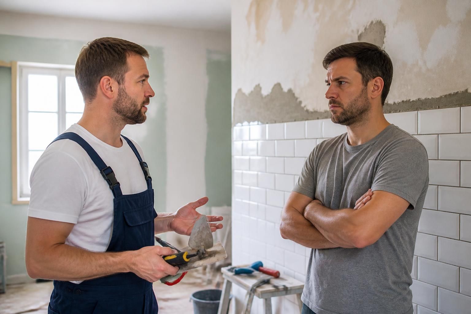découvrez vos droits face à des travaux mal exécutés par un artisan et si vous pouvez demander une reprise sans frais supplémentaires.