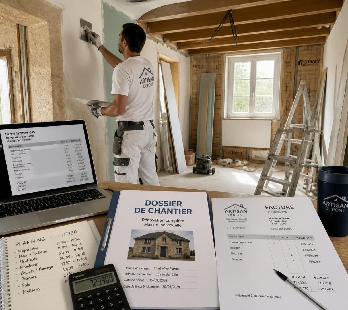 découvrez comment fonctionne la retenue de garantie de 5 % sur un chantier de rénovation, son rôle, son calcul et les conditions de son libération pour sécuriser votre projet.