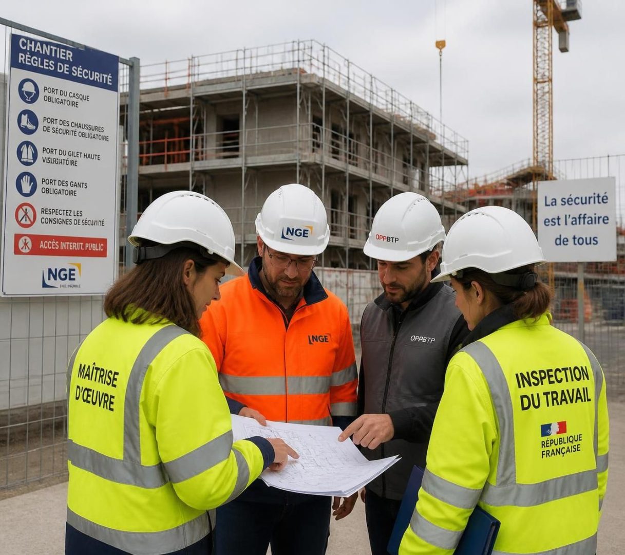 découvrez l'importance de la réception contradictoire lors de l'intervention de plusieurs entreprises sur un même chantier et les règles à suivre pour garantir une validation efficace des travaux.
