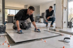 découvrez les critères pour vérifier le savoir-faire d’un carreleur et garantir une pose précise et durable de carrelages grand format.